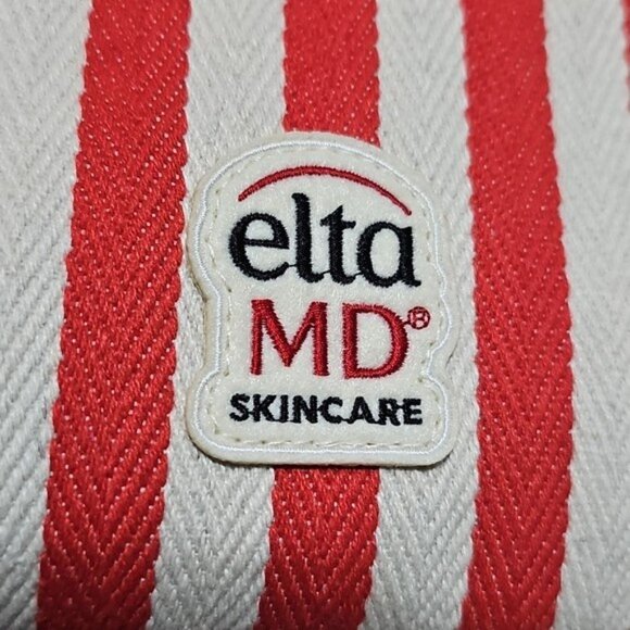 EltaMD Striped Skincare Beach Tote Bag - Picture 3 of 4